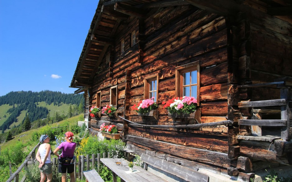 Enjoy the view from a chalet in Wagrain © TVB Wagrain-Kleinarl