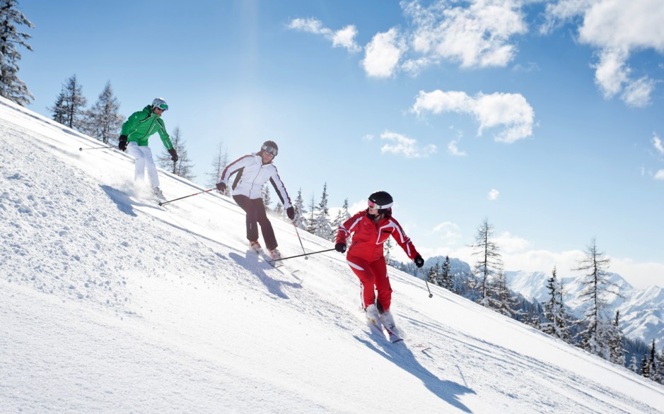 Ski lessons with the Wagrain Ski School &copy; TVB Wagrain Kleinarl
